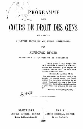 Programme d